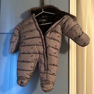 George 0-3 month snowsuit